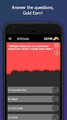 Скачать GiftCode - Зарабатывайте игровые коды (Полный доступ) версия 11.0.0 на Андроид