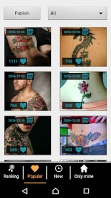 Скачать Tattoo my Photo 2.0 (Полная) версия 3.1.13 на Андроид